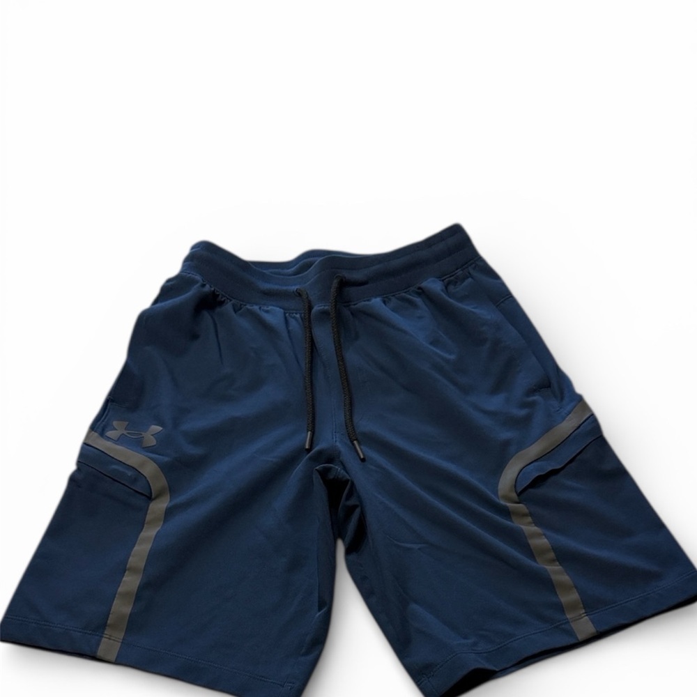 Under Armour Men's Navy Athletic Shorts Size Small